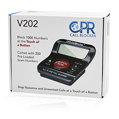 CPR-Call-Blocker-V202-1200-Number-Capacity-Block-Telemarketer-Calls-Solicitor-Calls-Junk-Faxes