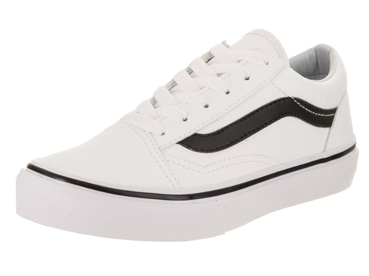 vans old skool white black stripe