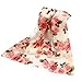 Malloom Rose Womens Voile Long Stole Scarves Korean Shawl Scarf