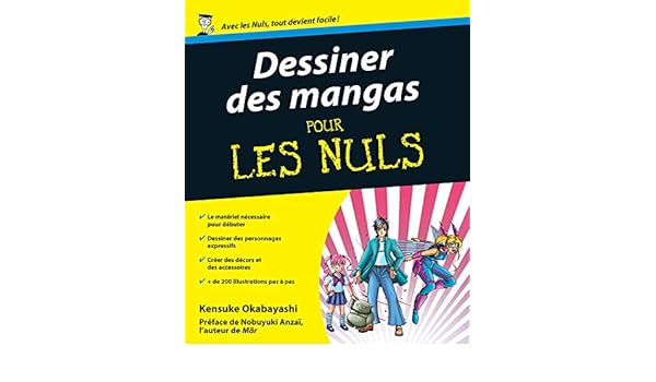Dessiner Des Mangas Pour Les Nuls Kensuke Okabayashi