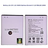 Replacement Battery for LG L70 Realm Exceed 2 Ultimate 2 LS620 VS450 L41C By Fortress Brand (Battery)