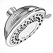 PurpleDrip High Pressure 2.5 GPM Shower Head, Chrome Finish