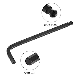 uxcell 5/16" Ball End Hex Key Wrench, L Shaped Long