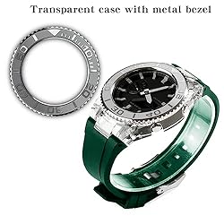 Neuupesen GA2100 Transparent Case with Metal Bezel