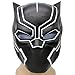 XCOSER Black Panther Helmet Mask Props with LED for Adult Halloween Costume