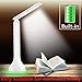 Sakruda LED Desk Lamp,Battery Operated Touch Table Lights,Foldable Eye Protection Book Light for Kids,Dorm,Reading Lamps for Bed,Study,Living Room with USB Charging Port,3-Levels Dimmer,Night Light