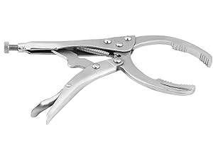 Aramox 10-Inch Oil Filter, Professional Car Vehicle Oil Filter Wrench Plier Spanner Removal Tool