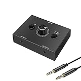 Audio selector 3.5mm Audio Switch Audio