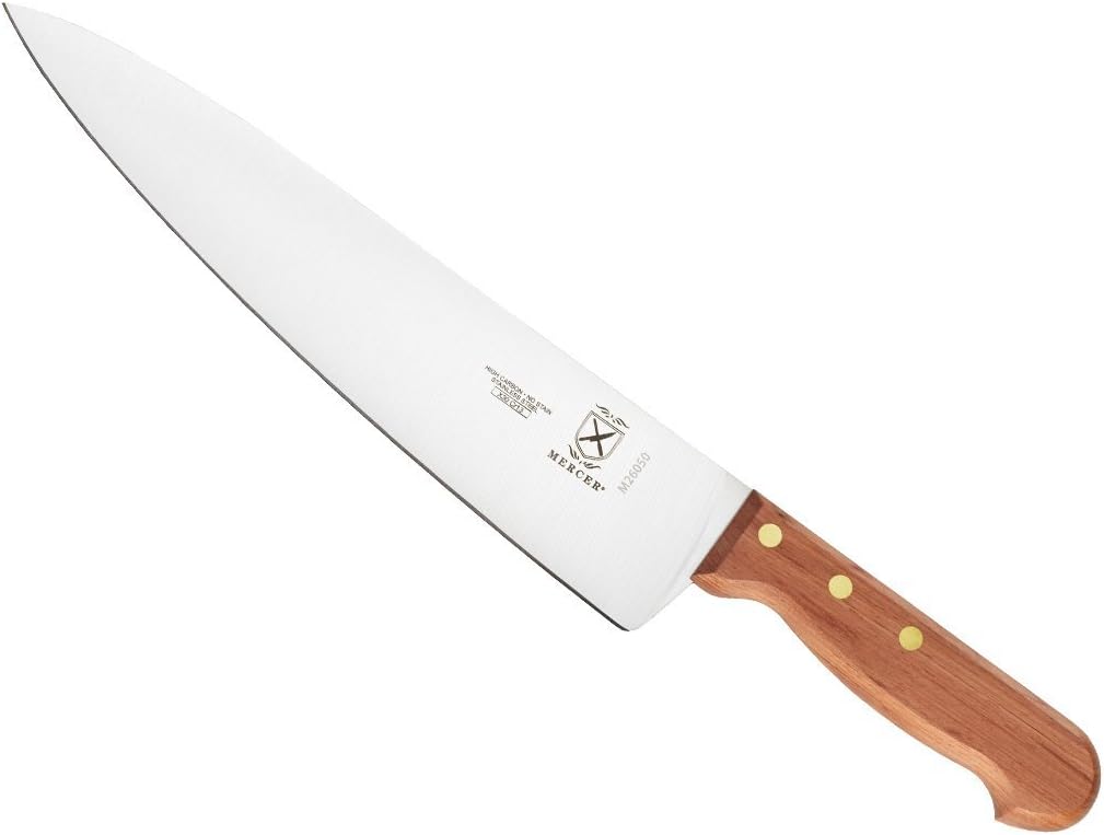 Mercer Culinary Praxis Chef Knife with Rosewood Handle, 10Inch Amazon