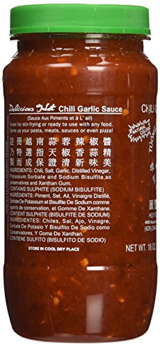 HUY FONG CHILI GARLIC SAUCE, 18-OUNCE (PACK OF 3)