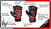 Crown Gear Weightlifting Gloves for Gym Fitness Crossfit Bodybuilding - Workout Weight Lifting Gloves for Men & Women - Dominator Leather Crossfit Training Gloves Wrist Support Wraps (L)
