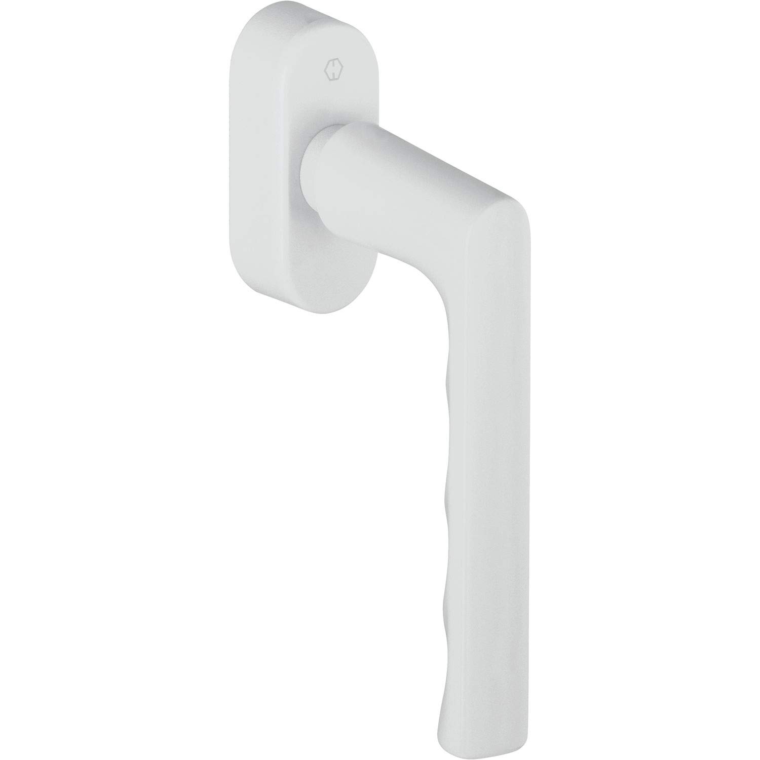 Hoppe Hamburg-Secu Forte 11701353 Window Handle 90° VK 32-42 White