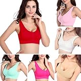 Jewelry_Awesome Womens Freedom Wire-free Seamless Yoga Sport Bra