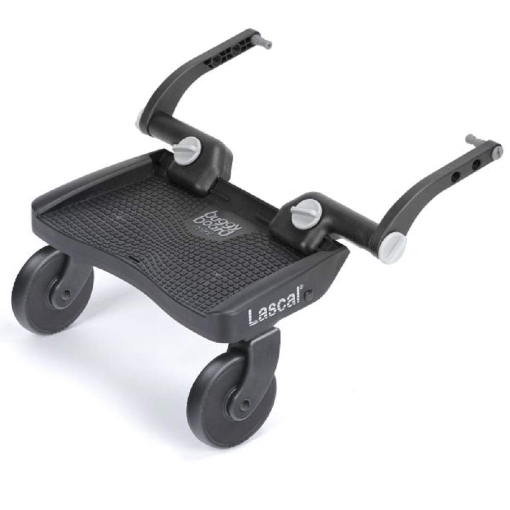 Lascal ラスカル バギーボード 【ヨーロッパ安全基準適合品】 静音ラバータイヤとサスペンションで快適乗り心地 上の子も下の子も一度にお迎えできる 【総輸入販売元】 グレー商品画像