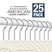 Closet Complete Baby Velvet Hangers, Premium Quality, True-Heavyweight, Virtually-UNBREAKABLE, Ultra-Thin, Space Saving No-Slip, Perfect Size for Babies 0-48 months 360° SPIN, Chrome Hooks, Blue, 25 pc