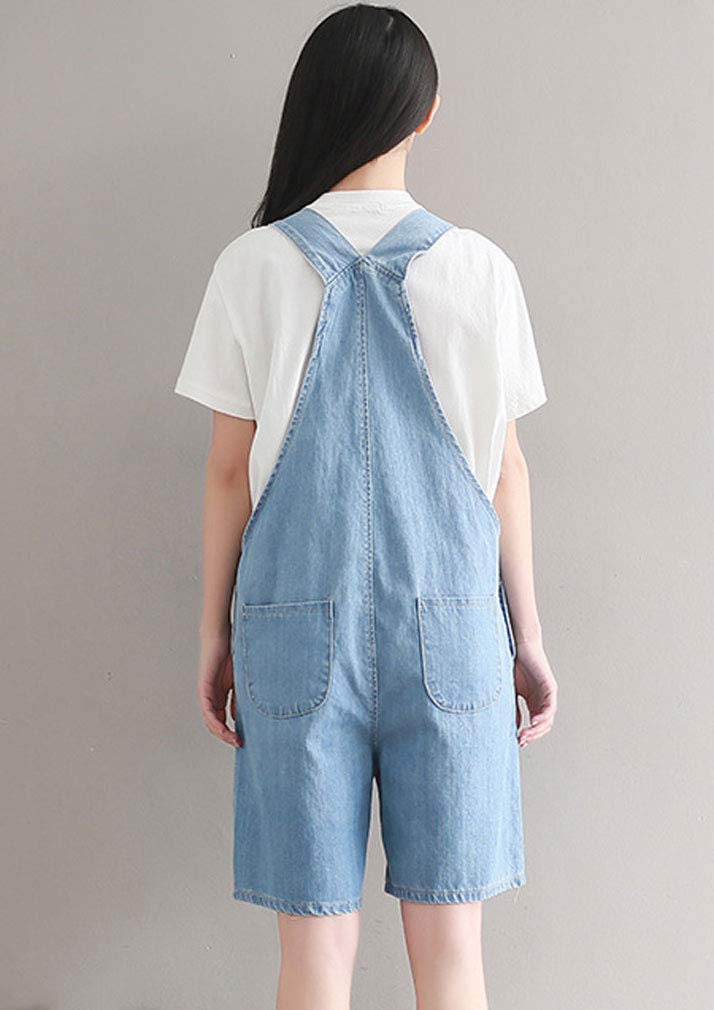 loose short overalls