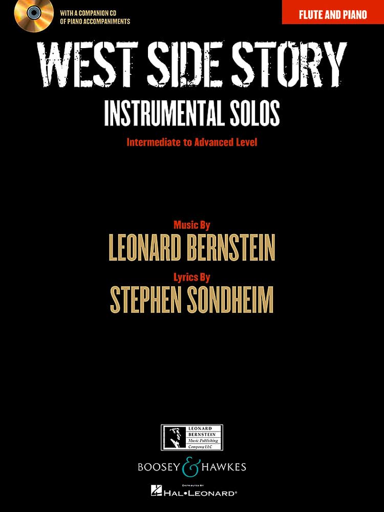 West Side Story: Instrumental Solos: Intermediate to Advanced Level: Flute and Piano