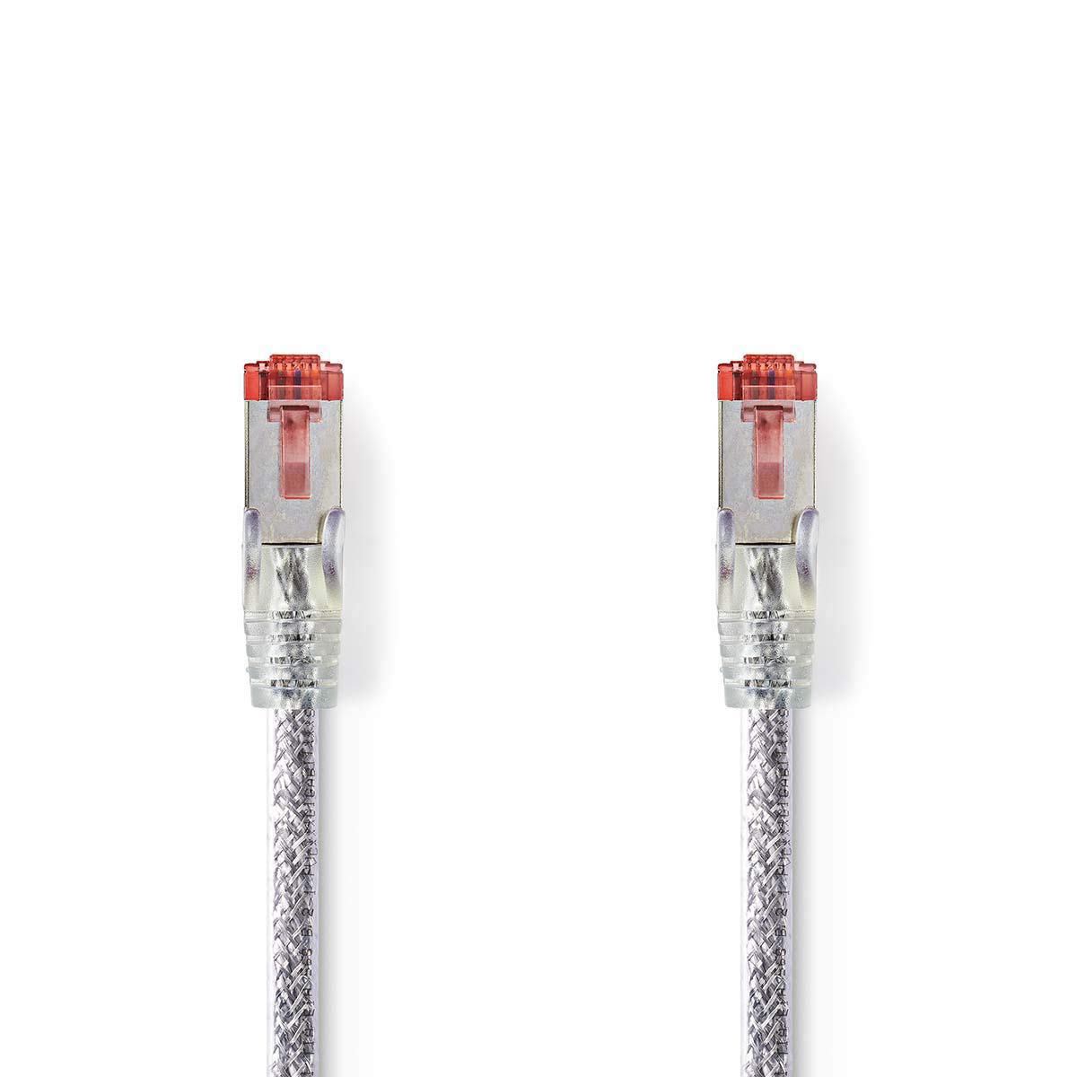 Nedis Network Cable CAT6 S/FTP, RJ45 Male - RJ45 Male, Transparent, 5.0 m