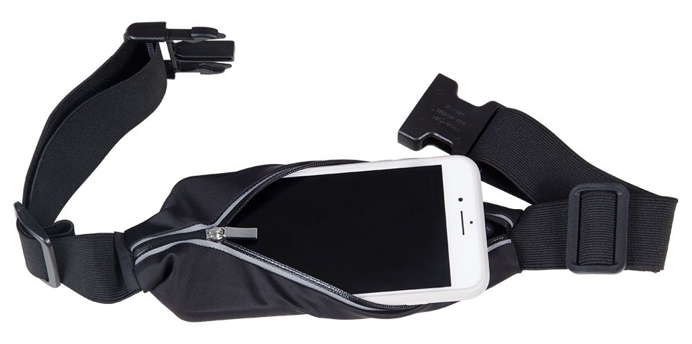 PFIFF Bum Bag Running Belt Waist Bag with Adjustable Elastic Band, Waterproof, Repulators, Fitness, Running, Jogging, Travel, Cycling