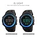 SKMEI Digital Watches for Men Japanese Quartz Movement Backlight 50M Waterproof Rubber Strap Dress Watch Sport Wrist Watches