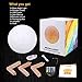 GDPETS Moon Lamp, 9.6 Inches 16 Colors Moon Night Light with Stand & Remote &Touch Control and USB Rechargeable Decorative Luna Lamp