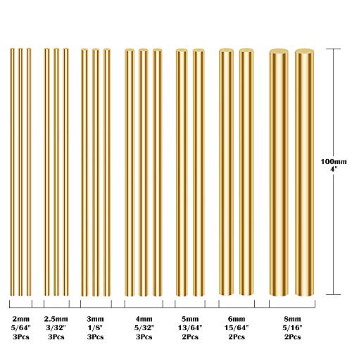 1 Glarks+Assorted+Diameter+2+5+8mm+Length
