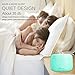 AromaLife 300ml Ultrasonic Aromatherapy Essential Oil Diffuser Cool Aroma Mist Humidifier with LED Light for Home and Office (White)
