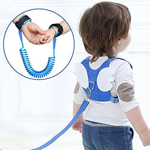 OFUN Toddler Harness Safety Leashes, Baby Leash for Walking, Anti Lost Wrist Link 2.5m, Walking Safety Harness for Kids, Toddler Leash Harness