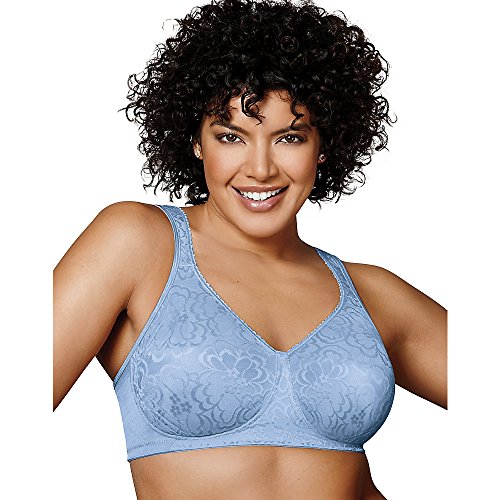 Playtex Women's 18 Hour Ultimate Lift and Support Wire Free Bra, Zen Blue, 36B