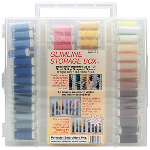Sulky Size-40 Embroidery Slimline Polyester Dream Assortment