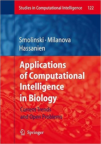 Applications Of Computational Intelligence In Biology - 
