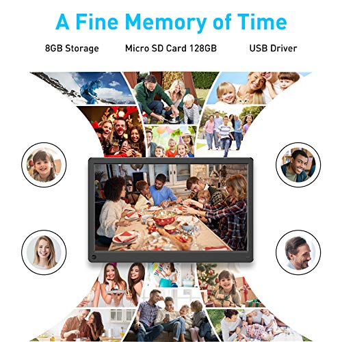 Digital Picture Frame WiFi 15 Inch Digital Photo Frame Full HD