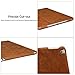 Jisoncase JS-ID6-04A Vintage Genuine Leather Smart Cover Case for iPad Air 2 and iPad Air (Brown)