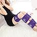 Leg Correction Belt Band - Purple Adjustable Leg Corrector Bandage to Correct O/X-Type Knock Knee Bowlegs 3 Pcs/Set (Size M)