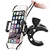 Bike Phone Mount, Sbode Motorcycle Bicycle Handlebar Holder, Universal ATV, 360 Degree Rotatable Cell Phone Mount for iPhone iPhone 8 (X, 7,7s, 5, 5s,6, 6s,Plus), Android Smartphones(Black)