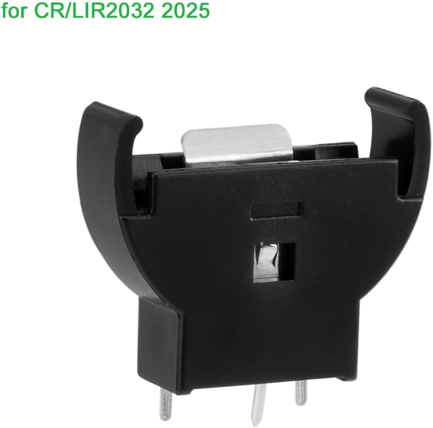 sourcing map 3Pcs Plastic Vertical Button Cell Battery Holder for CR/LIR2032 2025, 3Pcs CR/LIR2032 - Image 3