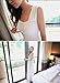 Eva's Eye Women's Sleeveless Chiffon Summer Holiday Beach Strap Maxi Long Dress, White, one size