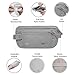 Travel Money Belt Waist Fanny Pack RFID Blocking Passport Holder Pouch for Men