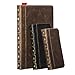 GMYLE Galaxy S5 case, [Book Style] Galaxy S5 Wallet Case [Vintage] [Brown] + Crazy Horse Pattern PU Leather Case Cover for Galaxy S5 / Galaxy SV/Galaxy S V (2014) - Retail Packaging - Brown