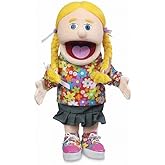 14" Cindy, Peach Girl, Hand Puppet
