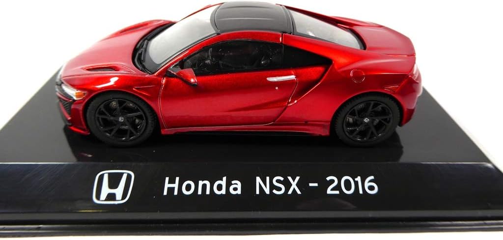 OPO 10 - Car 1/43 Collection SUPERCARS Compatible with Honda NSX 2016 (S15), Red