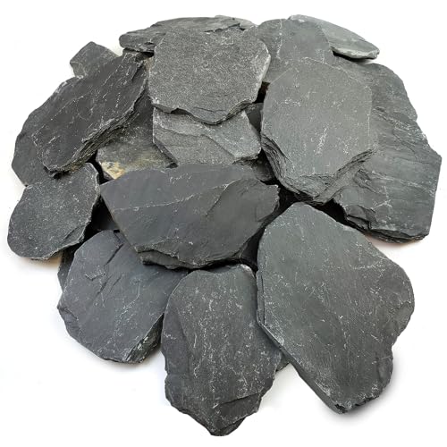 YISZM Slate Aquarium Rocks