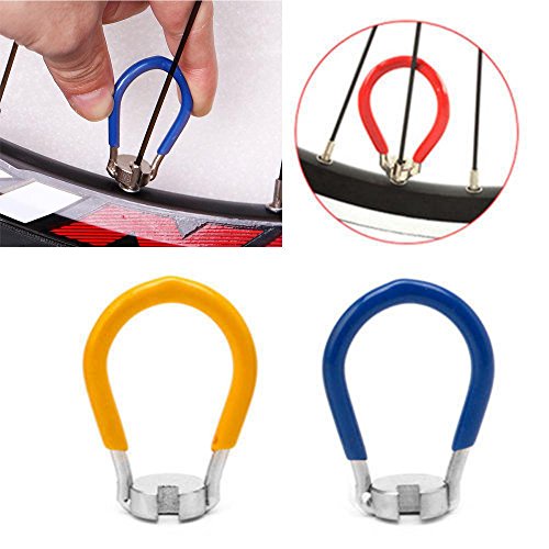 Oceaneshop Bicycle Cycling Bike Spoke Wrench 14G Wheel Rim Nipple Key Spanner Repair Fix Tool