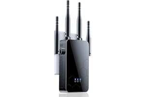 CYSEED 2024 Newest WiFi Extender Internet Booster, 10000 Sq.ft Long Range Repeater Wireless Routers Amplifier, Mesh Wi-Fi 80% Faster | Broader Than Ever, Support More Network Devices at Home, 1-Tap Setup