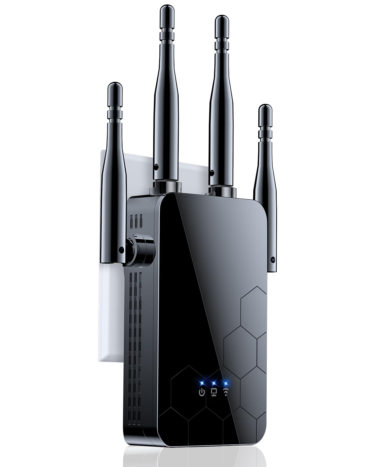 Photo 1 of 2025 WiFi Extender Internet Booster, Long Range Repeater Wireless Routers Amplifier, Mesh Wi-Fi 80% Faster | Broader Than Ever, 1-Tap Setup, Support More Network Devices at Home