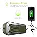 ZEALOT S6 Waterproof Portable Wireless Bluetooth Speakers Power Bank with Built-in 5200mAh Battery, Dual Drivers, Subwoofer, Aux Audio and TF Card - Army Green