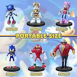 Action Figures Toy, 6Pcs Movie Series Collectible