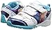 Disney Frozen Elsa and Anna Athletic  Sneaker, White/Blue, 10 M US Toddler
