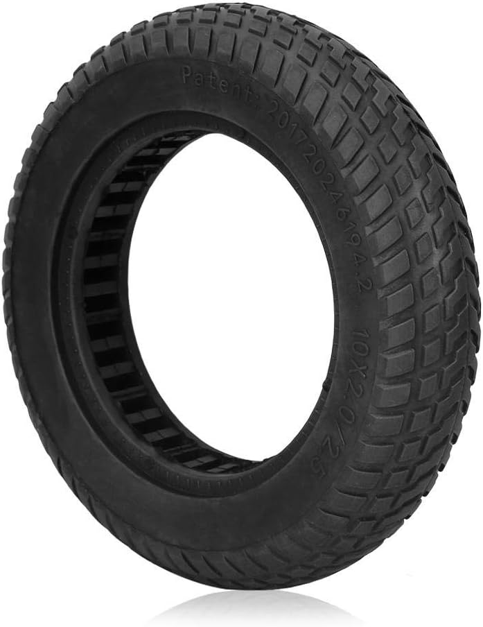 VGEBY1 Scooter Tire,10 inch Explosionproof Tubeless Solid Tire for