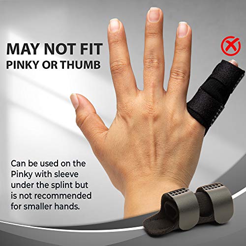 ARTHRITISTORE Trigger Finger Splint with Two Finger SleevesBroken